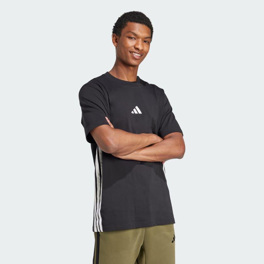 Ad 3-Stripes Performance Tee Black