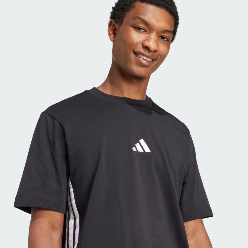 Ad 3-Stripes Performance Tee Black