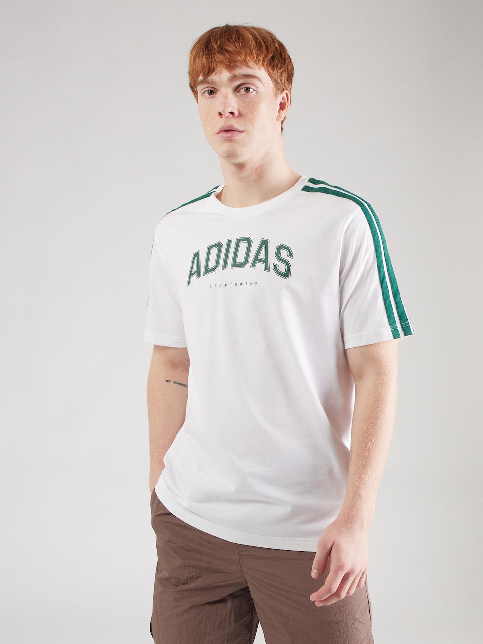 AD 3-Stripes Sport Wear Tee White