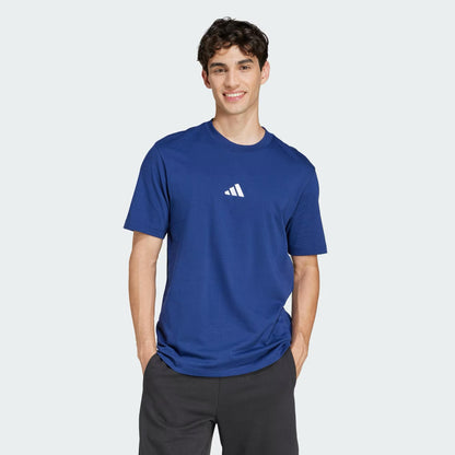 Ad Essentials Small Logo Single Jersey Tee Blue