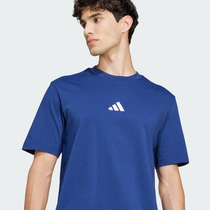 Ad Essentials Small Logo Single Jersey Tee Blue