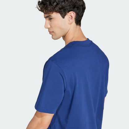 Ad Essentials Small Logo Single Jersey Tee Blue